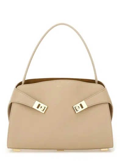 Ferragamo Soft "hug" Shoulder Bag