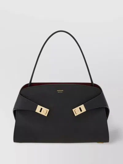 Ferragamo Soft Lines Shoulder Bag