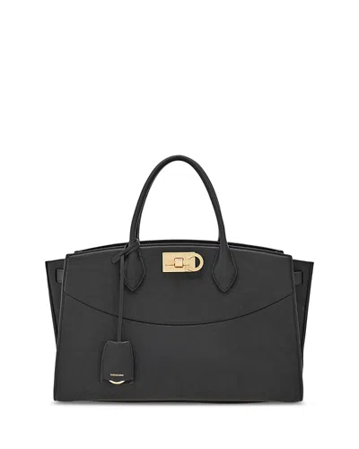 FERRAGAMO SOFT STUDIO BAG (L)