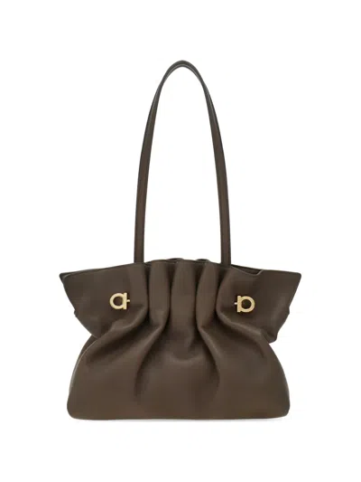 Ferragamo Soft-bag (s) In Brown