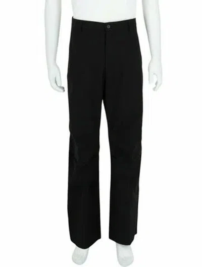 Pre-owned Ferragamo Solid Pants W/ Tags In Black