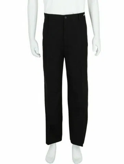 Pre-owned Ferragamo Solid Pants W/ Tags In Black