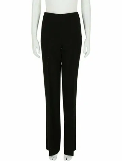 Pre-owned Ferragamo Solid Pants W/ Tags In Black