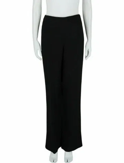 Pre-owned Ferragamo Solid Pants W/ Tags In Black
