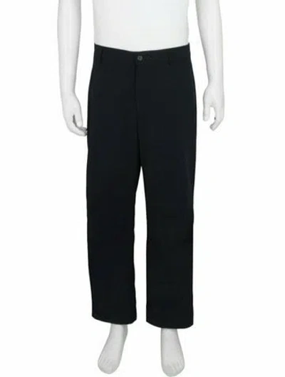 Pre-owned Ferragamo Solid Pants W/ Tags In Blue