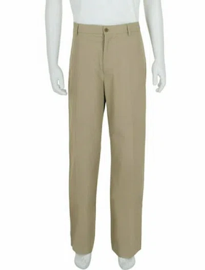 Pre-owned Ferragamo Solid Pants W/ Tags In Brown