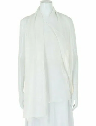 Pre-owned Ferragamo Solid Top W/ Tags In White
