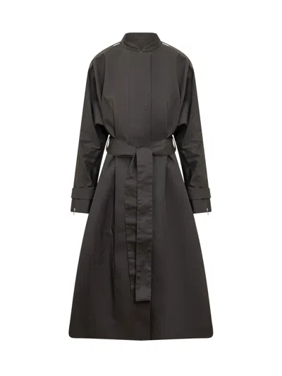 Ferragamo Sophisticated Rain Jacket For Fall 2025 In Brown