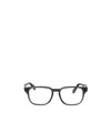 Ferragamo Transparent Grey Acetate Glasses