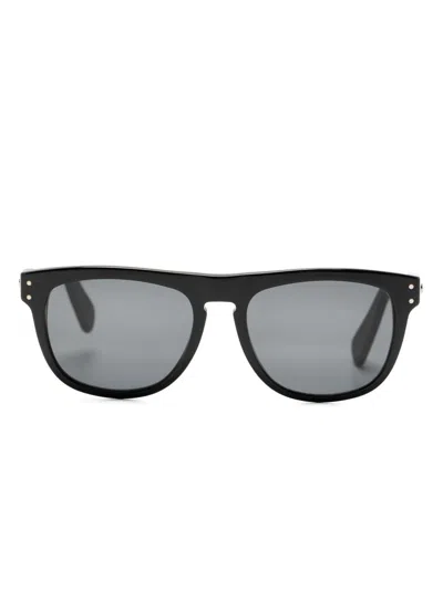 Ferragamo Square-frame Sunglasses In Black