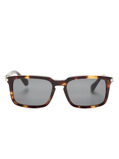 Ferragamo Square-frame Sunglasses In Black