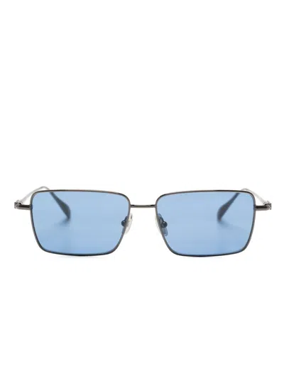 Ferragamo Square-frame Sunglasses In Blue