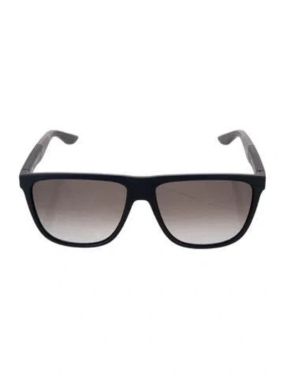 Pre-owned Ferragamo Square Gradient Sunglasses In Gray
