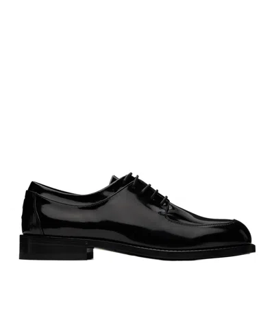 FERRAGAMO SQUARE HEAD BUSINESS DRESS SHOES