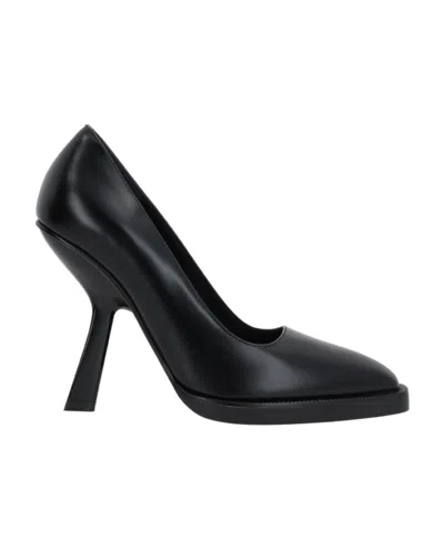 FERRAGAMO SQUARE-HEADED HIGH HEELS