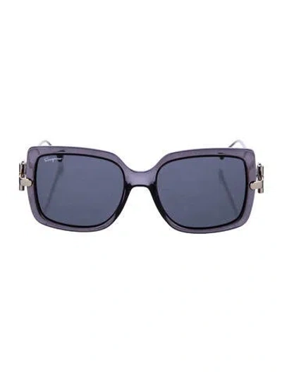 Pre-owned Ferragamo Square Tinted Sunglasses
