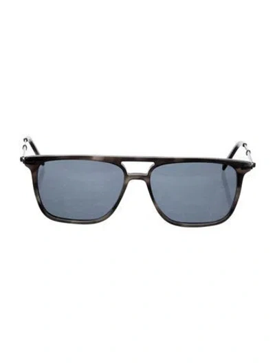 Pre-owned Ferragamo Square Tinted Sunglasses In Black