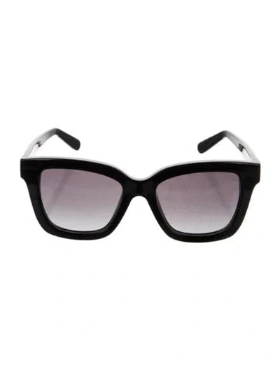 Pre-owned Ferragamo Square Tinted Sunglasses In Black