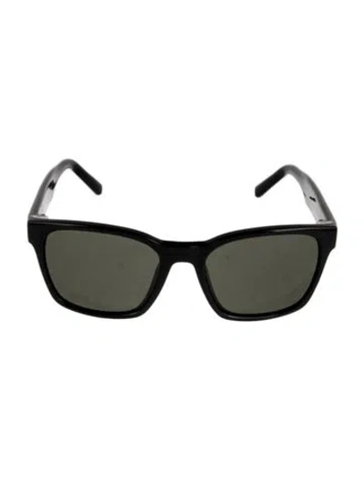 Pre-owned Ferragamo Square Tinted Sunglasses In Black