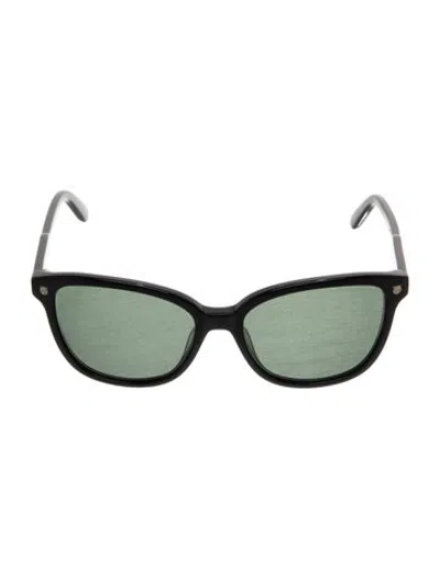 Pre-owned Ferragamo Square Tinted Sunglasses In Black