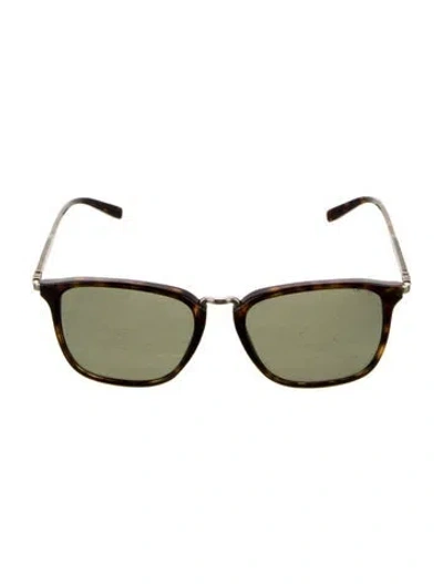 Pre-owned Ferragamo Square Tinted Sunglasses In Brown
