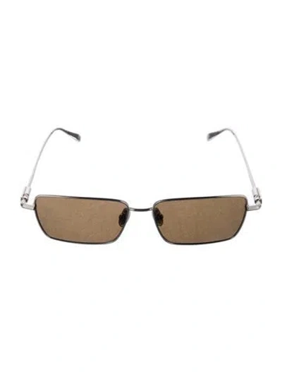 Pre-owned Ferragamo Square Tinted Sunglasses In Multi