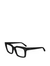 Ferragamo Square-frame Glasses In Black