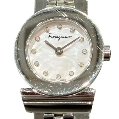 Pre-owned Ferragamo Stainless Steel Wristwatch () In Multi