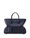 Ferragamo Large Logo Tote Bag In Midnight