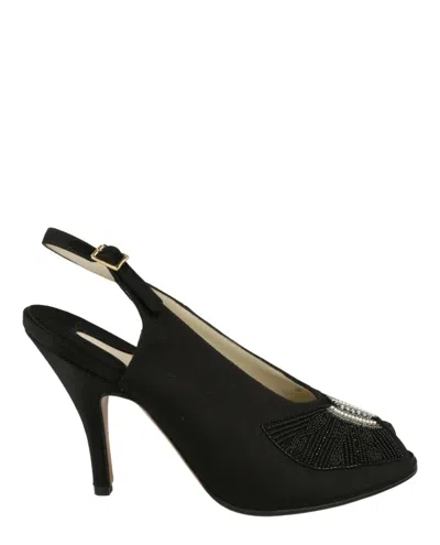 Ferragamo Stella Archive Limited Edition 1955 Slingback Pumps In Black