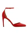 Ferragamo Stiletto Pump In Red