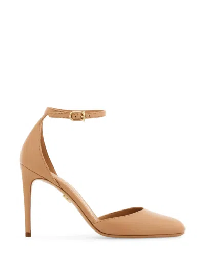 Ferragamo Stiletto Pumps In Neutral