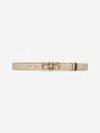 Ferragamo Stone Reversible Gancini Belt