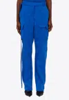 Ferragamo Cargo Pants Lyocell Belt Loops