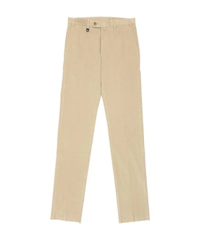 Ferragamo Straight Casual Pants In Brown