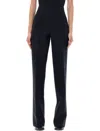 FERRAGAMO SALVATORE FERRAGAMO STRAIGHT CUT PLEATED PANTS