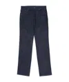 Ferragamo Straight Jeans In Black
