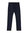 Ferragamo Straight Jeans In Black