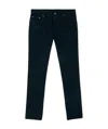 Ferragamo Straight Jeans In Black
