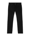 Ferragamo Straight Jeans In Black