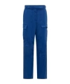 Ferragamo Essential Cargo Pants In Blue
