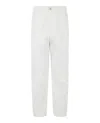Ferragamo Straight-leg Trousers In White
