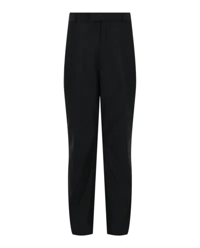Ferragamo Straight-leg Pants In Black