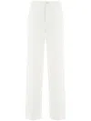 Ferragamo Straight-leg Tailored Trouser In White