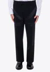 Ferragamo Tailored Trousers In Virgin Wool