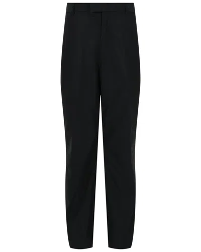 Ferragamo Straight Leg Track Pants In Black