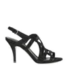 Ferragamo Strap-detail Open-toe Sandals In Black
