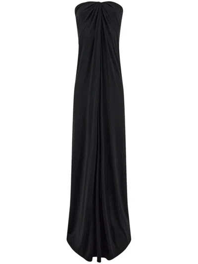 FERRAGAMO 露肩超长连衣裙