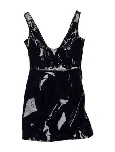 Pre-owned Ferragamo Strapless Mini Dress In Blue