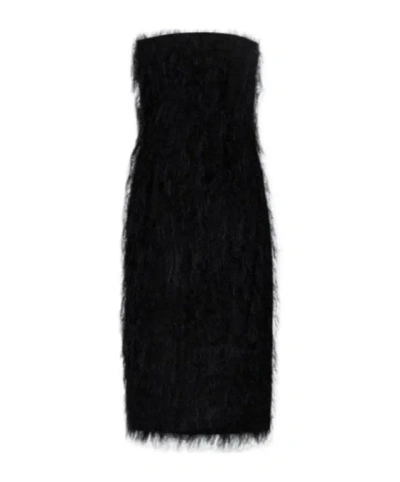 FERRAGAMO STRAPLESS SLEEVELESS DRESS